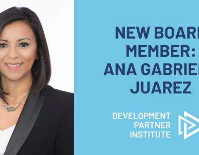 DPI welcomes Ana Gabriela Juarez to Board of Directors